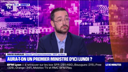 Pour David Guiraud (LFI-NFP), "l'exécutif ne respecte pas la démocratie"