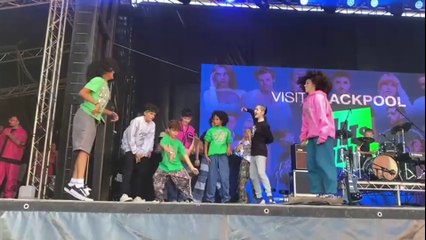 Reporter Luke Patrick is live at Blackpool Illuminations Switch on 2024