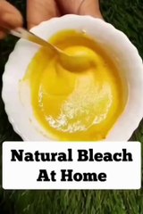 DIY Natural Bleach at Home! Brighten Your Skin Safely & Naturally ✨ #SkincareHacks #DIYBeauty