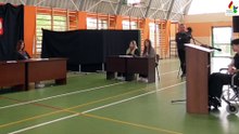 Symulacja rozprawy karnej z udziałem młodzieży szkolnej dla mieszkańców Powiatu Kępińskiego