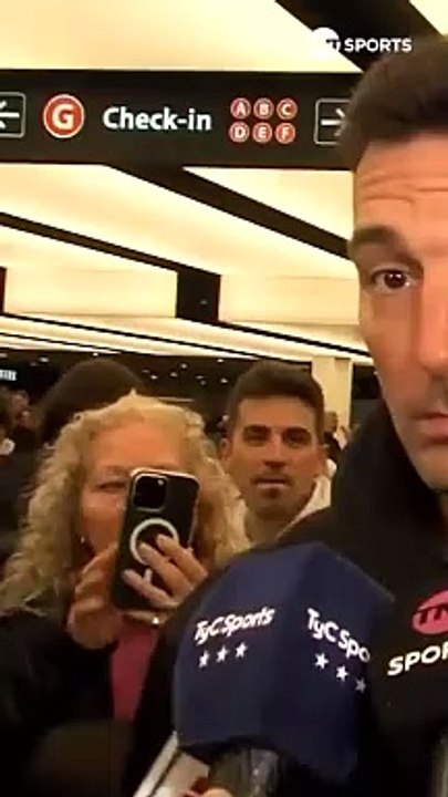 Scaloni piropo