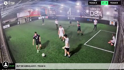 But de Abdalah K - Team A