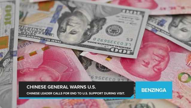 Chinese Military Leader Calls for End to U.S. Military Support and 'False Narratives' of Taiwan During National Security Advisor's Visit