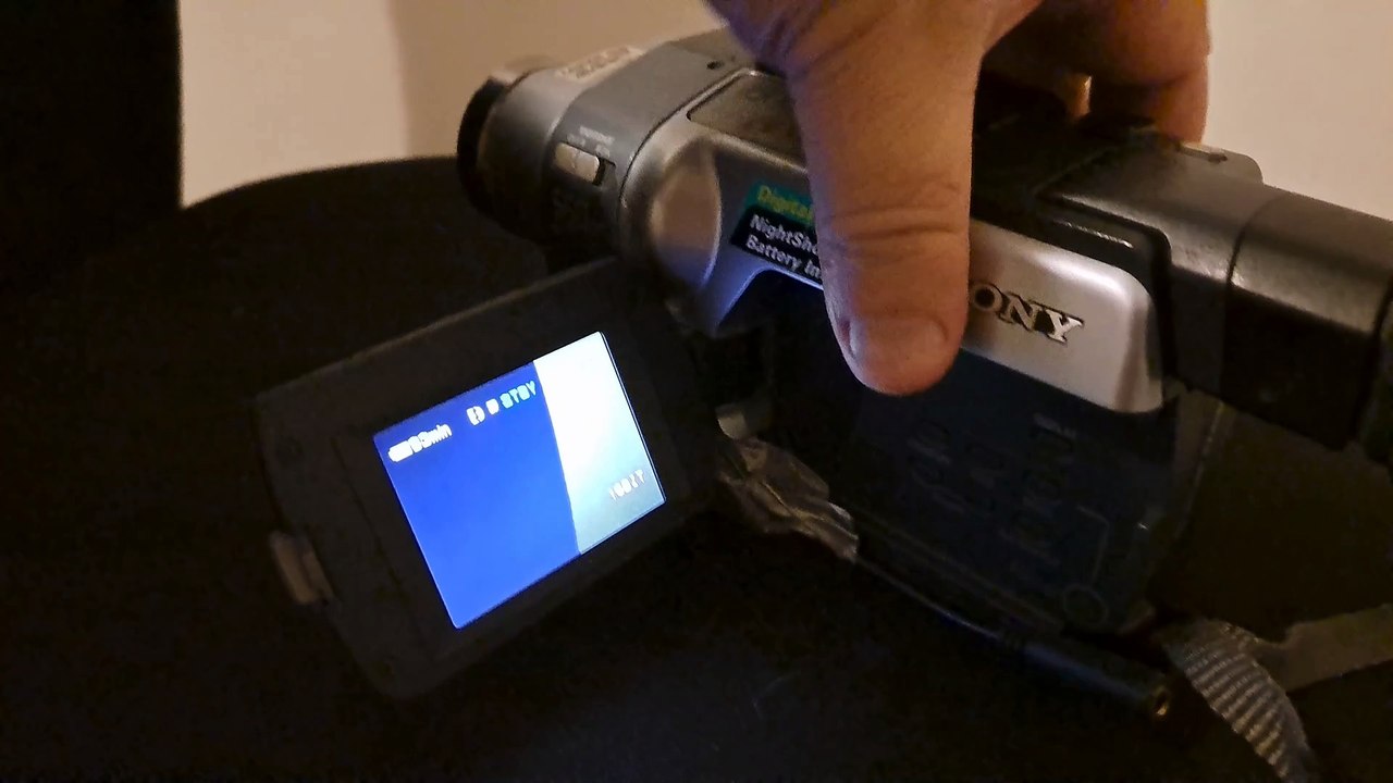 Vorstellung meiner Sony Digital 8 Kassette Kamera