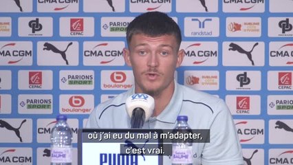 Marseille - Merlin : "J'ai pris conscience que je pouvais réussir ici"