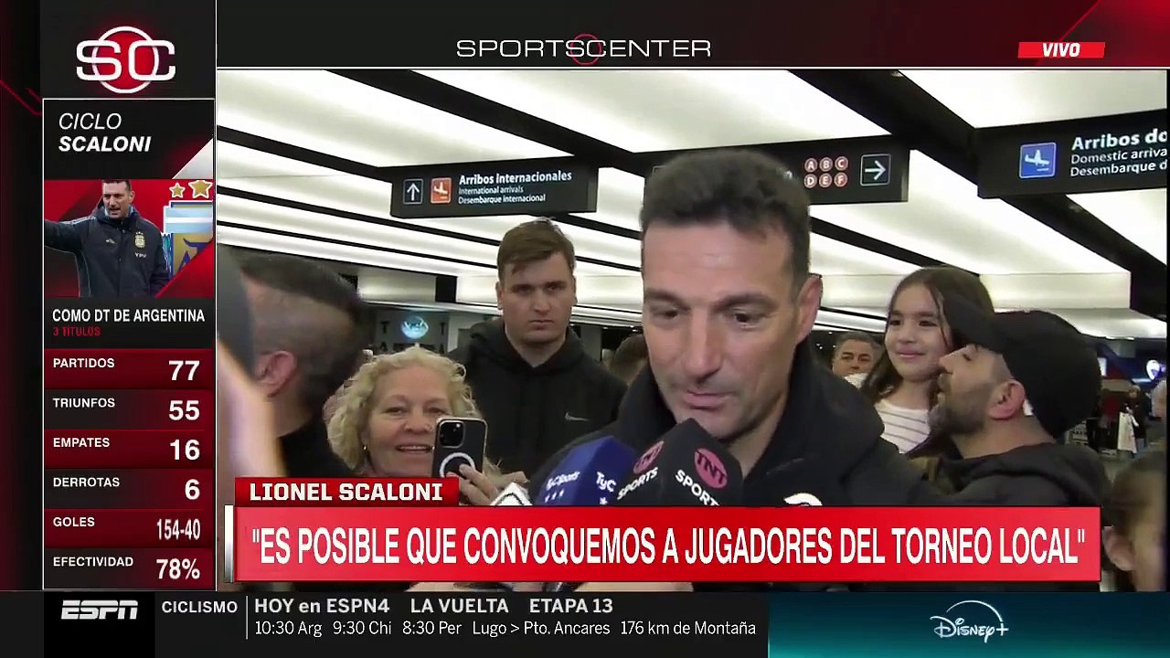 Lionel Scaloni habló sobre el homenaje que quieren rendirle a Fideo por su paso por la Selección