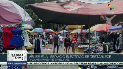 Equipo de teleSUR se despliega en zonas de Caracas para constatar situación al SEN