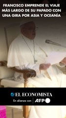 Francisco emprende el viaje más largo de su papado con una gira por Asia y Oceanía