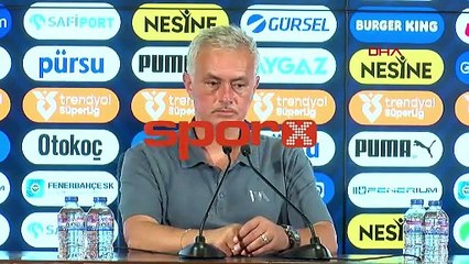 Jose Mourinho: "Fenerbahçe'de mutluyum, çok mutluyum!"