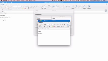 How to SEND an Email with Signature On Microsoft Outlook Using a Mac - Basic Tutorial | New