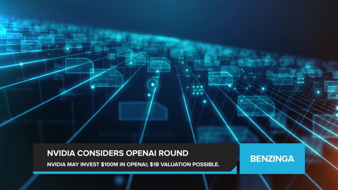 Nvidia May Invest $100 Million in OpenAI, Joining Apple and Microsoft. Massive Funding Round Could Value the AI Startup at Over $1 Billion.