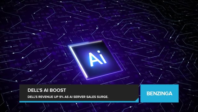 Dell Sees 9% Revenue Boost as AI-Optimized Server Sales Surge. AI Server Backlog Hits $3.8 Billion Amid Revenue Growth