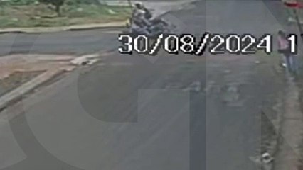 Câmera mostra acidente que deixou idoso ferido no Esmeralda