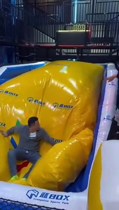 This Trampoline Is So Fun! Why Didn't We Just Start Jumping Around Like This When We Were Kids