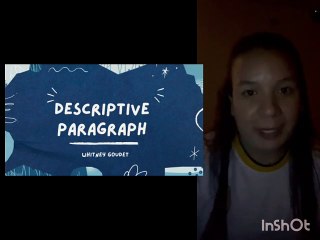 Whitney goudett Descriptive paragraph Actividad 3 inglés III