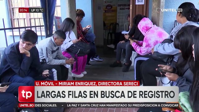 Cochabamba: Sereci pide calma en los puntos de empadronamiento