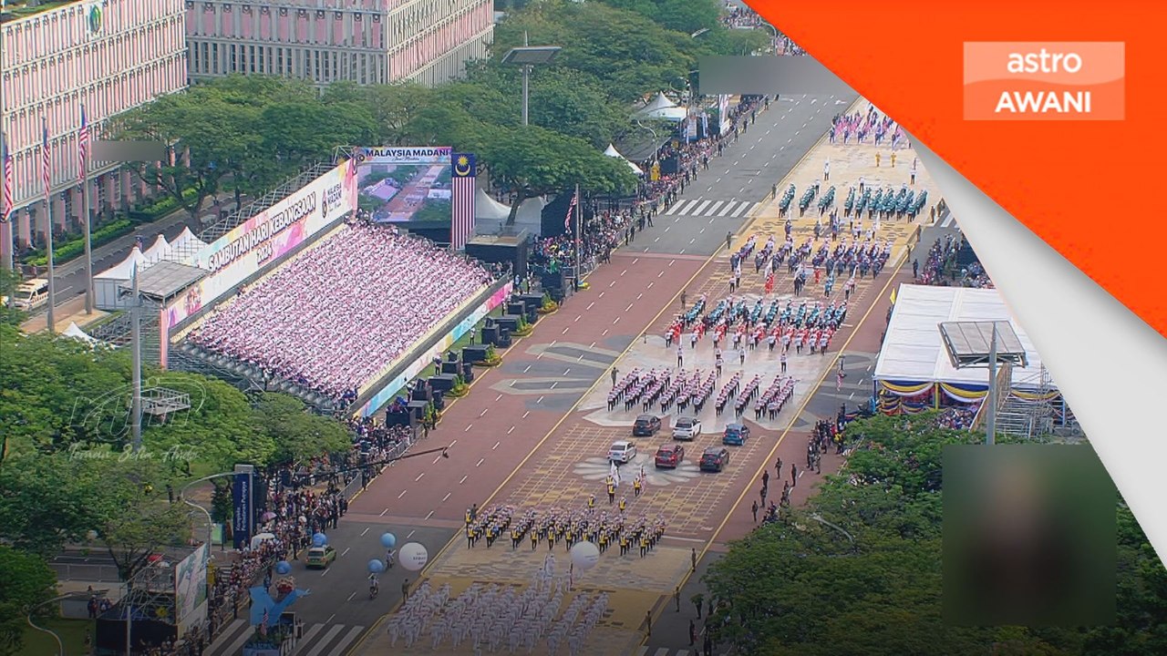Pancaragam Tentera Darat buka tirai perbarisan, perarakan Hari Kebangsaan 2024
