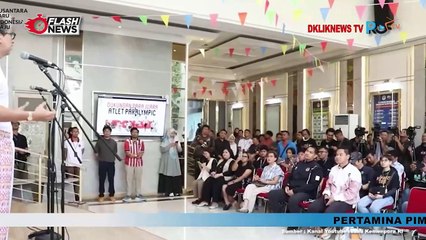 Menpora Dito Menghadiri Press Conferense Dukungan Para Juara Untuk Atlet ParaLympic