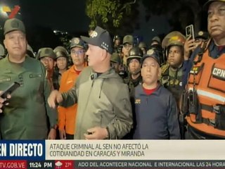 Cuerpos de seguridad garantizan la tranquilidad de la población tras el ataque al SEN