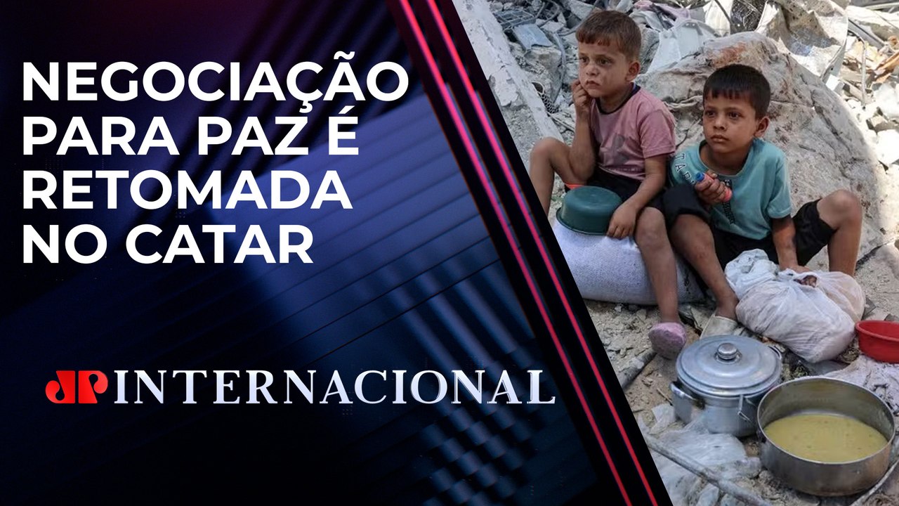 Guerra em Gaza é suspensa para vacinação em massa | JP INTERNACIONAL