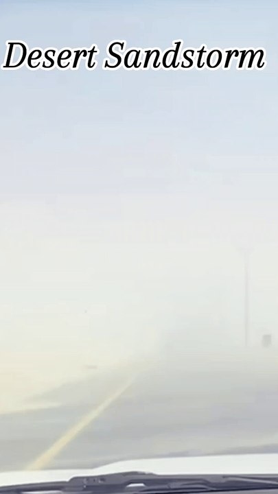 Sandstorm desert