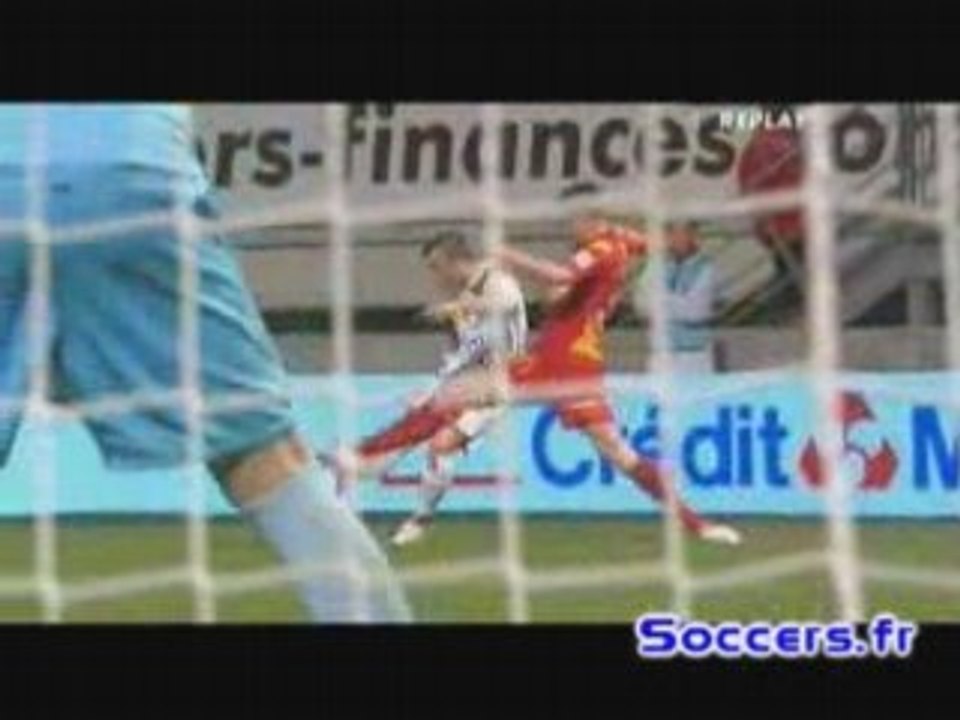 Le but de Fortuné: ASNL-MUC avril 2008