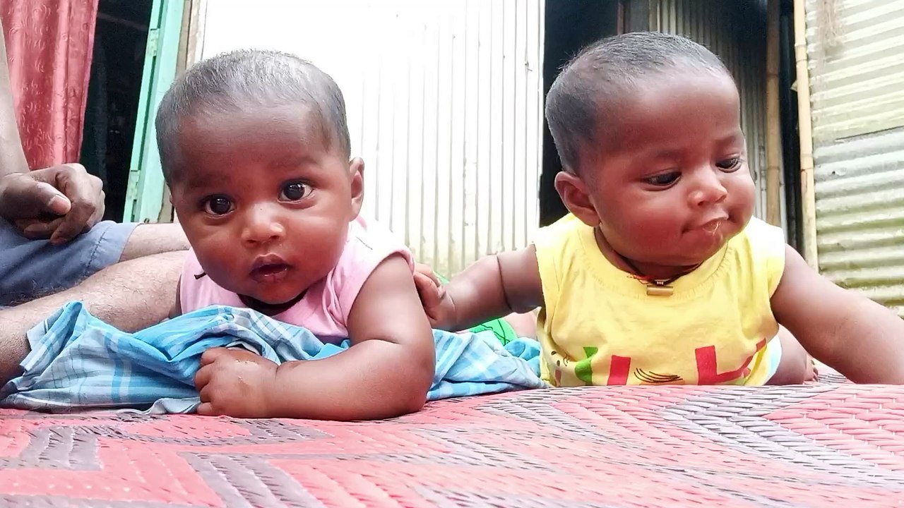 Twins Baby Boy | Cute Baby Funny Moment | M.A Twins Baby