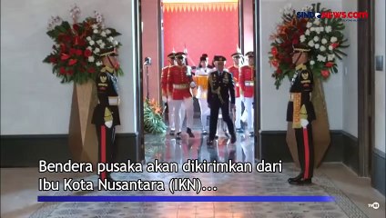 Kirab Pengembalian Duplikat Bendera Pusaka dari IKN Menuju Monas