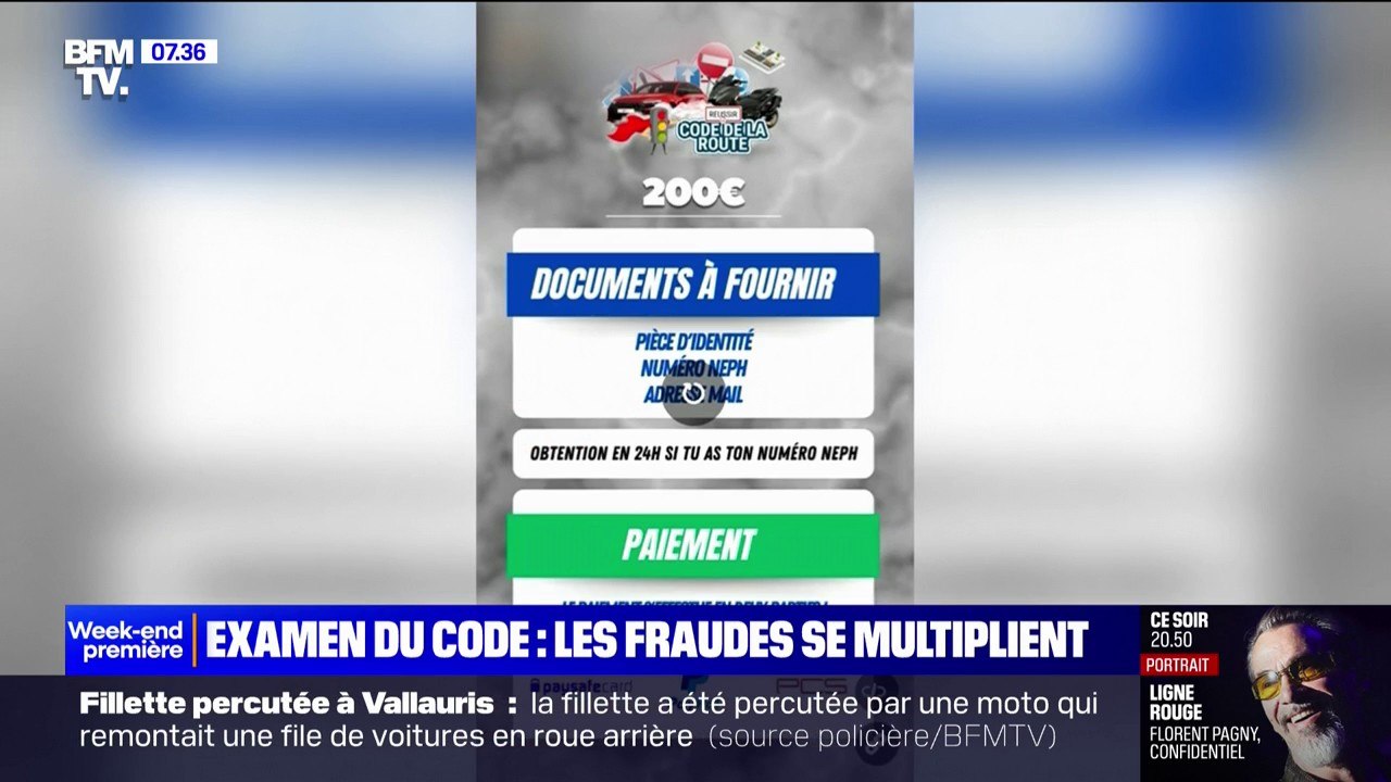 Les fraudes à l'examen du code de la route se multiplient