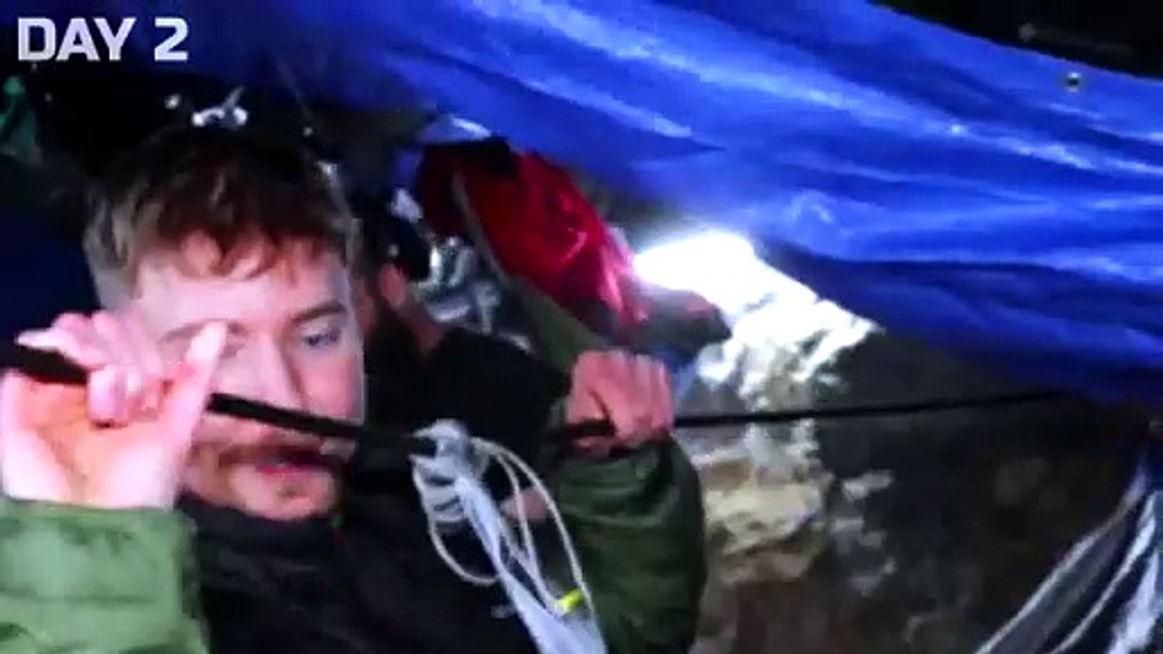 7 days stranded in a cave.