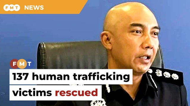 Cops rescue 137 human trafficking victims, including children