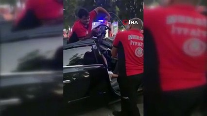 Tatil sitesinde korkunç ölüm: 21'inci kattan otomobilin içine düştü