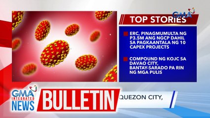 37-anyos na lalaki sa Quezon City, nagpositibo sa mpox| GMA Integrated News Bulletin