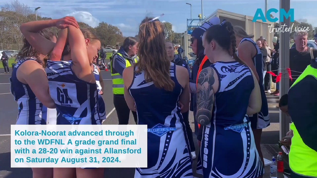 Watch: WDFNL A grade preliminary final highlights - video Dailymotion