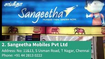 List of top 10 mobile retail shops in Chennai