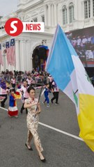 Penang celebrates National Day at Esplanade despite early morning rain