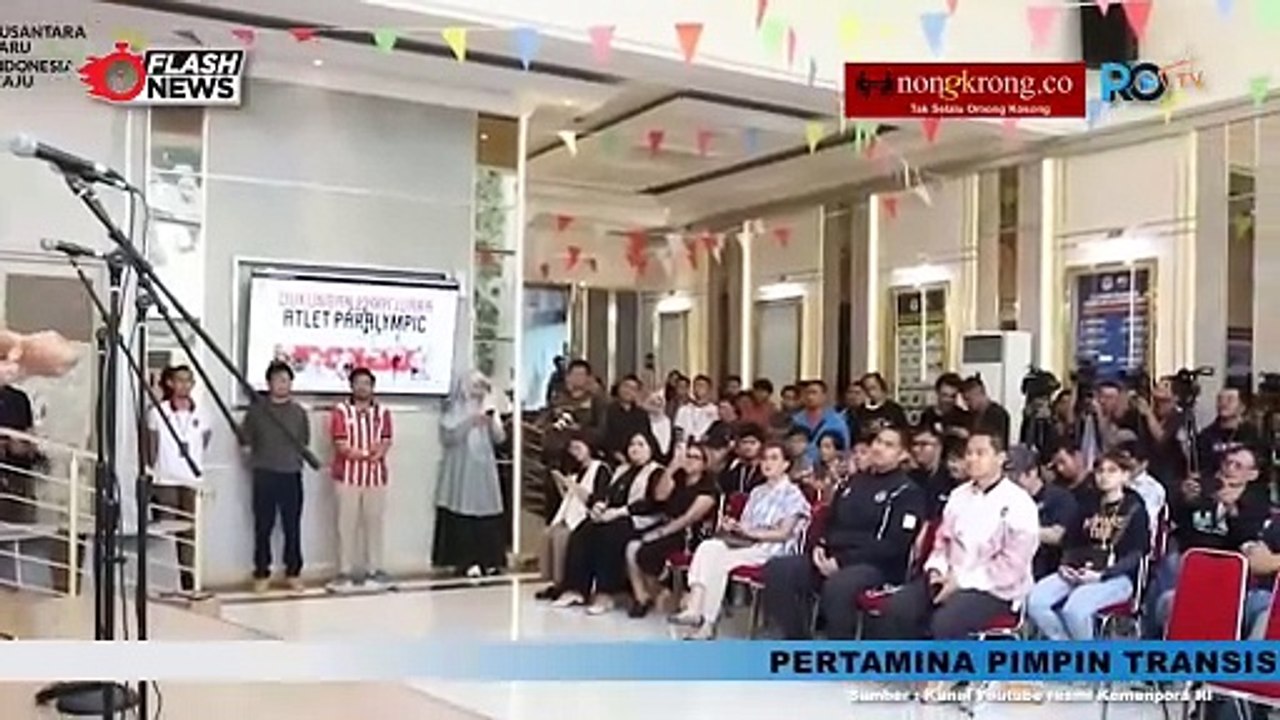 Menpora Hadiri Press Conference untuk Atlet Paralympic