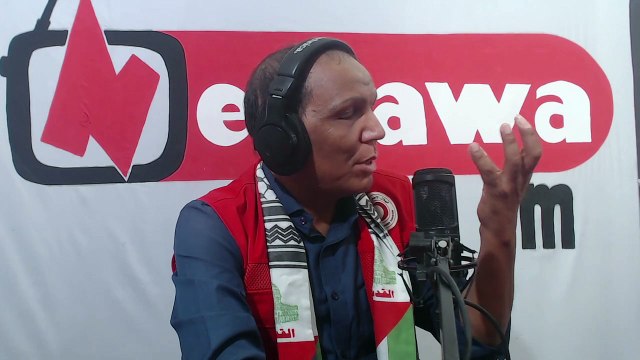 استعدادات كل من الهيئة الجهوية للهلال الاحمر بقبلي ووحدة التضامن الاجتماعي للعودة المدرسية مصباح زرقان كاتب عام الهيئة الجهوية للهلال الاحمر