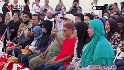 PRESIDEN JOKOWI SERAHKAN BANTUAN CADANGAN PANGAN DI SLEMAN