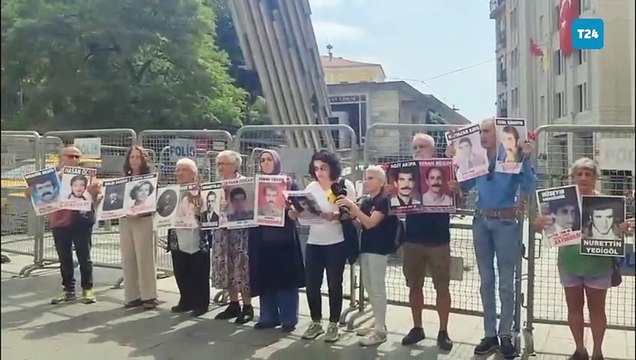Cumartesi Anneleri 1014. haftada, 30 Ağustos Uluslararası Zorla Kaybedilenler Günü’nde tüm kayıpları için adalet istedi