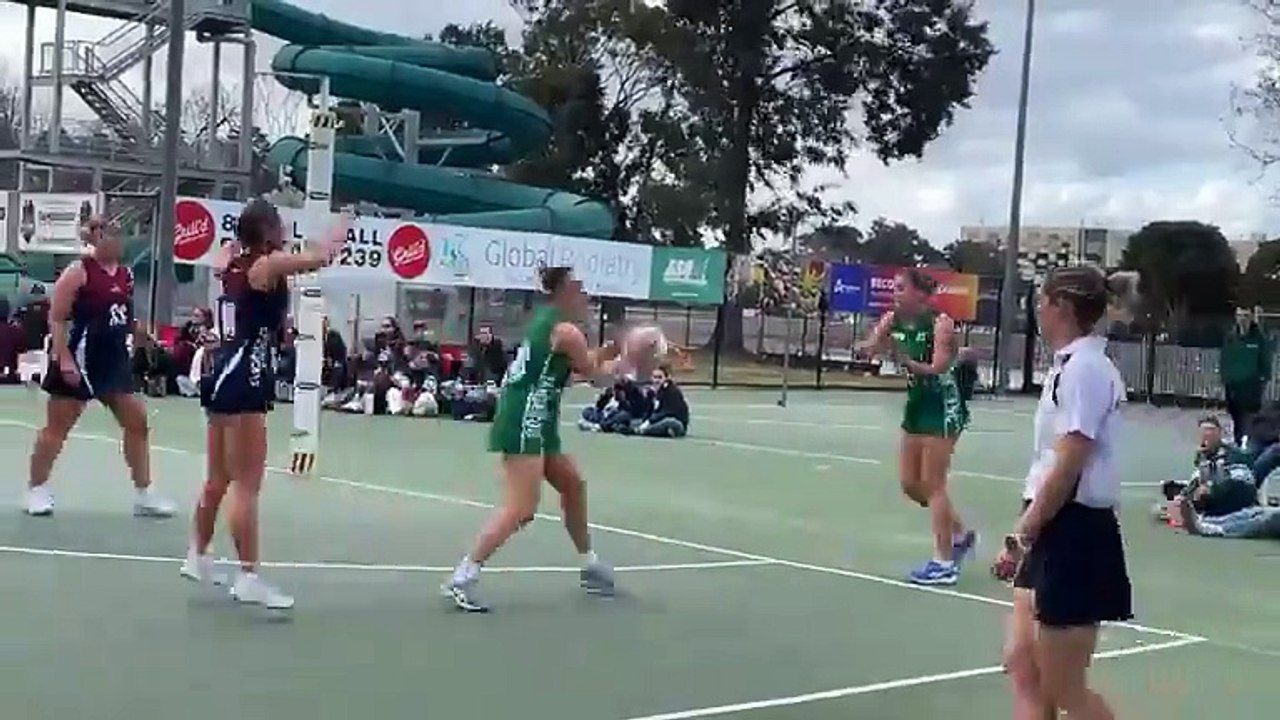 2024 BFNL A-grade netball qualifying final: Sandhurst v Kangaroo Flat (second quarter)
