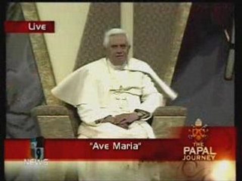 Ave Maria - Kelly Clarkson [For The Pope 04-19-08]