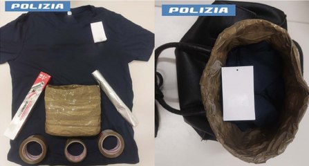 Rubano occhiali in un negozio con borse "schermate": arrestati dalla Polizia (31.08.24)