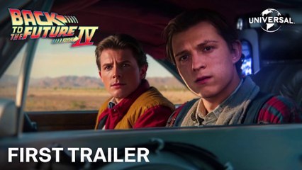 BACK TO THE FUTURE 4 – First Trailer (2024) Tom Holland  Universal Pictures