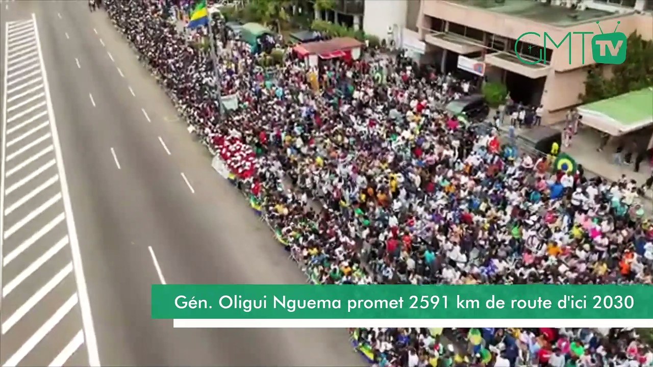 [#Reportage] Gabon : Gen. Oligui Nguema promet 2591 km de route d'ici 2030