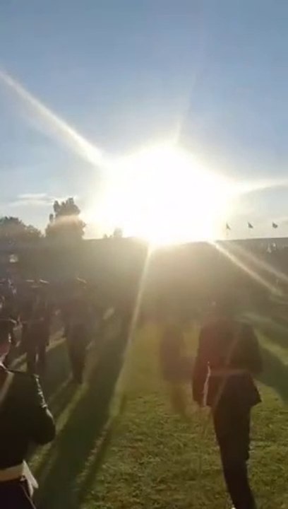 Kara Harp Okulu mezunlarından Erdoğan'ın katıldığı tören sonrası gövde gösterisi: Mustafa Kemal'in askerleriyiz