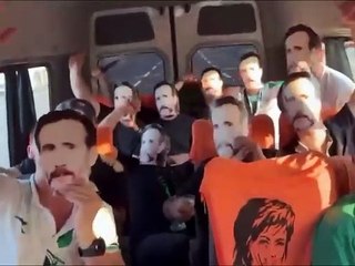 Amedspor maçına Mahmut Yıldırım posterleri ile gittiler