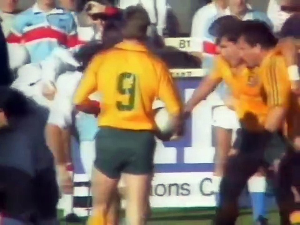 Rugby World Cup 1987 - Australia vs England - full Game