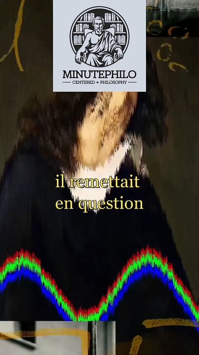 Je pense donc je suis.