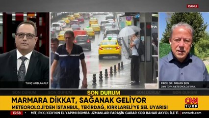 VİDEO | Meteorolojiden kritik uyarı: Marmara dikkat, sağanak geliyor!